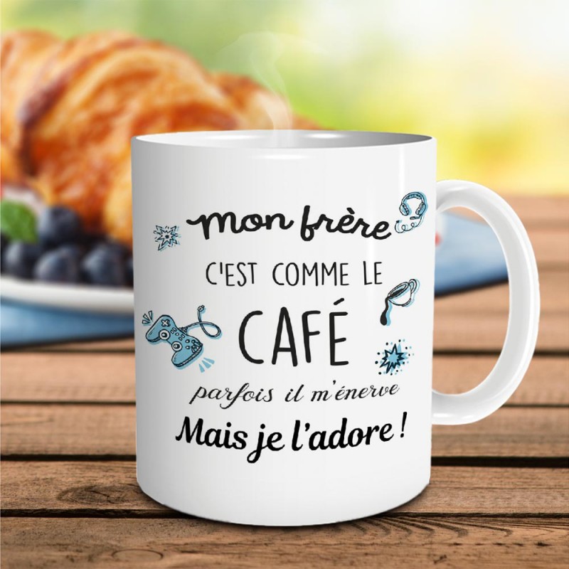 Mug personnalisé message - Beau-Frère le plus