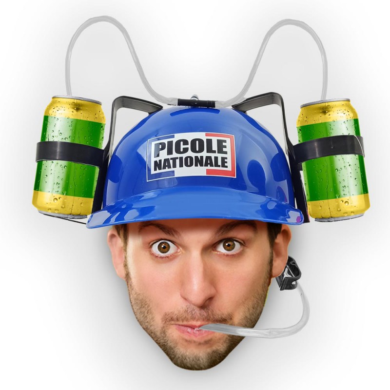 Casque à bière humoristique avec inscription « picole municipale » sur  cadeaux et anniversaire