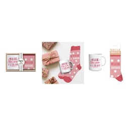 Coffret Mug et Chaussettes Fantaisie