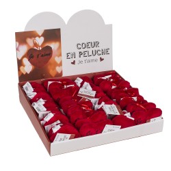 Coussin Mini Coeur Rouge Je T'Aime