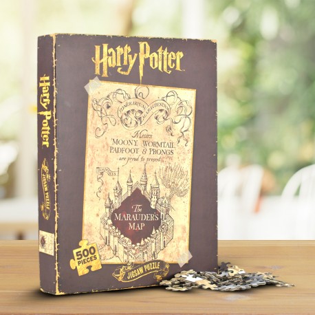 Puzzle Harry Potter 500 pièces Carte du Maraudeur sur Cadeaux et