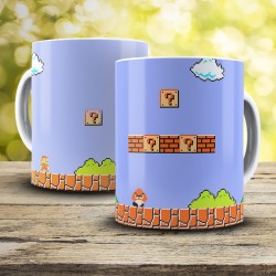 Mug Super Mario Bros Nintendo Jeu Rétro