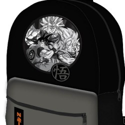 Sac à Dos Noir Gris Dragon Ball Z Personnages