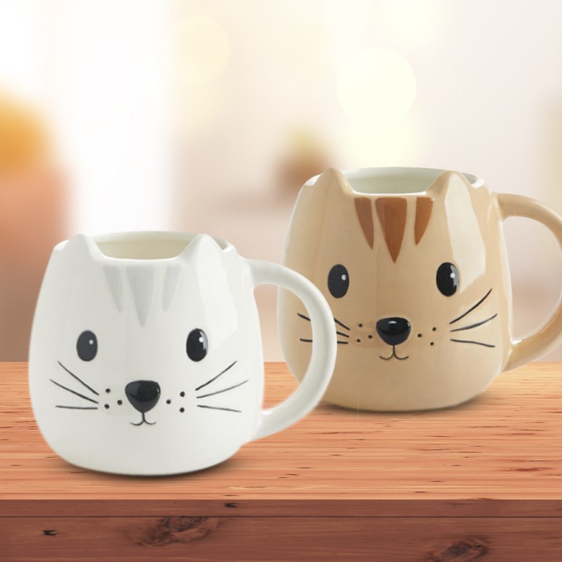 Tasse en forme de pattes de chat