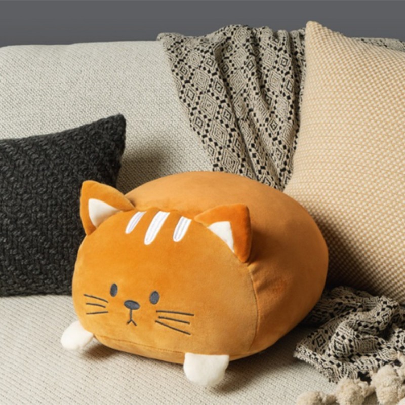 Coussin Chat Kitty Moelleux sur Cadeaux et Anniversaire