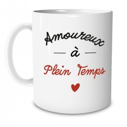 Mug Amoureux à Plein Temps