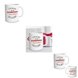 Mug Je m'en fous de la Saint-Valentin Je t'aime tous les Jours