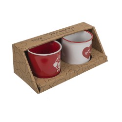 Duo de 2 Tasses Love - You & Me