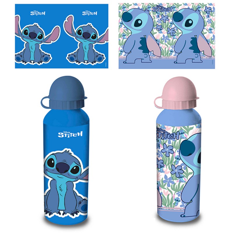 Bouteille en aluminium - 500 ml - Lilo et Stitch - Objets à collectionner  Cinéma et Séries