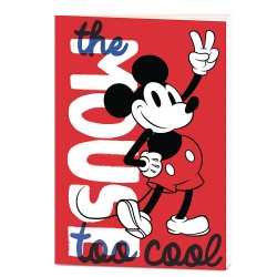 Cahier A5 Mickey Disney - The Mouse Too Cool