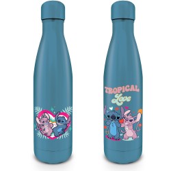 Bouteille Métallique Stitch & Angel Disney - Tropical Love