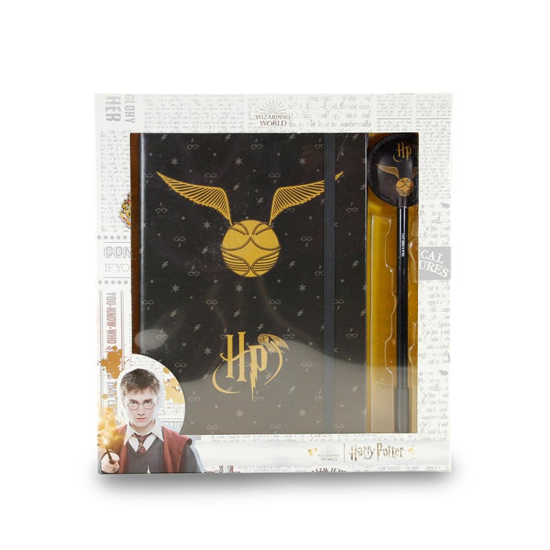 Set Journal Intime et Stylo Harry Potter sur Cadeaux et Anniversaire