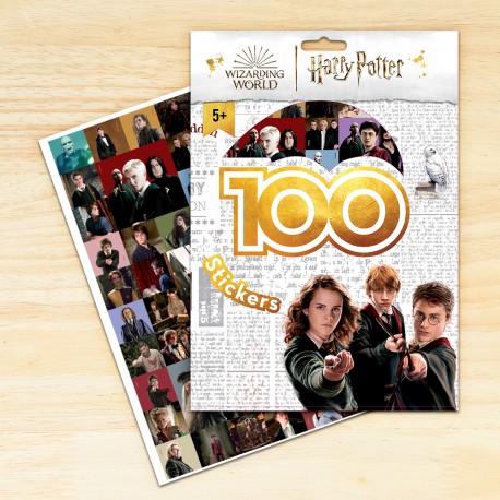 Set de 100 Stickers Holographes Harry Potter