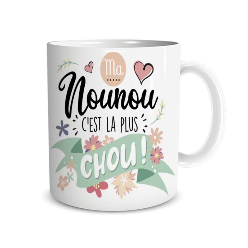 Mug cadeau parrain, Le plus chouette c'est mon Parrain