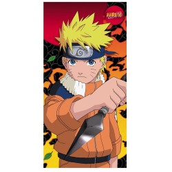 Serviette de Plage Naruto Uzumaki Poignard