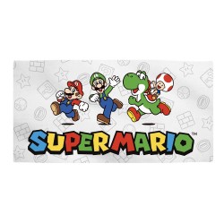 Serviette de Plage Nintendo - Super Mario, Luigi, Yoshi & Toad