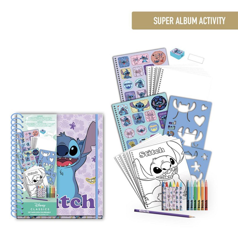 Album d'Activités Coloriage Stitch Disney sur Cadeaux et Anniversaire