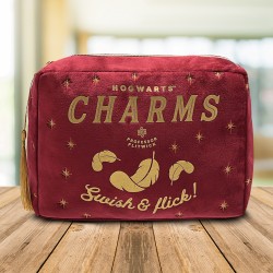 Trousse de Toilette Velours Harry Potter Poudlard Charms