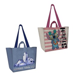 Sac Cabas en Toile Stitch Disney Pastel