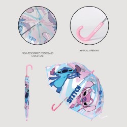 Parapluie Transparent Stitch & Angel Disney