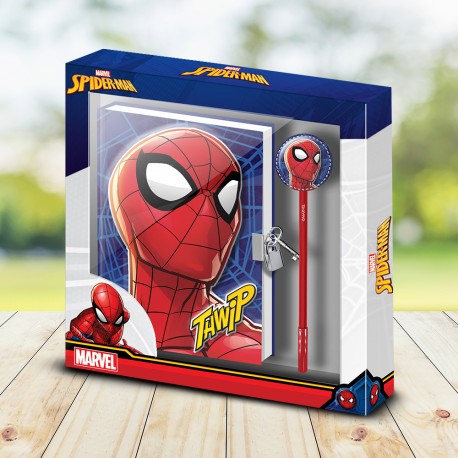 Set Spiderman Marvel - Journal Intime & Stylo
