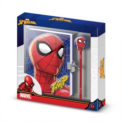 Set Spiderman Marvel - Journal Intime & Stylo