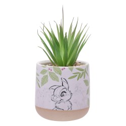 Lot de 2 Plantes en Pot Disney Bambi & Panpan avec Déco Galets