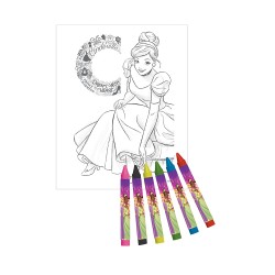 Set 500 Pièces Coloriage, Crayons de Couleur & Stickers