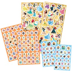 Set 500 Pièces Coloriage, Crayons de Couleur & Stickers