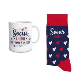 Coffret Mug et Chaussettes Fantaisie