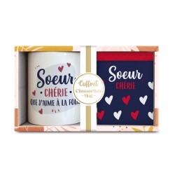 Coffret Mug et Chaussettes Fantaisie