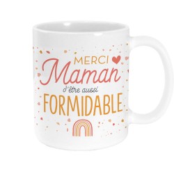 Mug Merci Maman d'être aussi Formidable