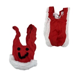 Mankini de Noël Rouge et Blanc