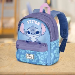 Petit Sac à Dos Stitch Disney Pastel Feuilles