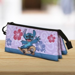 Trousse Triple Stitch Disney Skate Flower