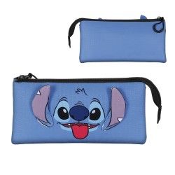 Trousse Triple Stitch 3D Disney Bleue