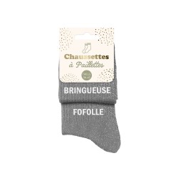 Chaussettes Paillettes Fantaisie Duo de Mots
