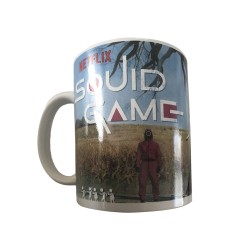 Pack Squid Game - Tasse, Sous-Verre et Porte-Clés