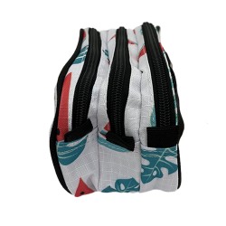 Maxi Trousse Stitch Disney Triple Compartiment - Pastèque et Feuilles
