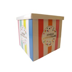 Urne Festive Joyeux Anniversaire