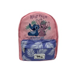Petit Sac à Dos Stitch Disney Pastel Feuilles