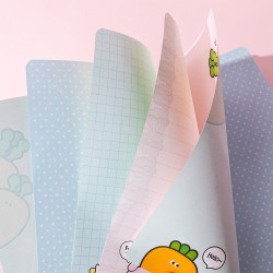 Carnet de Notes Kawaii Girly Squishy