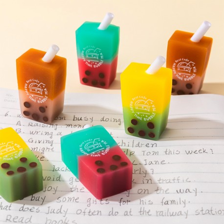 Gomme Bubble Tea Kawaii