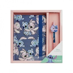 Set Stitch & Angel Disney - Carnet de Notes et Stylo