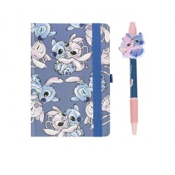 Set Stitch & Angel Disney - Carnet de Notes et Stylo
