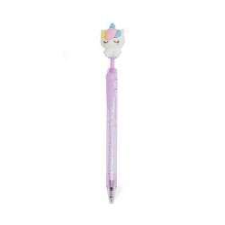 Stylo Gel Animaux Kawaii Rétractable Encre Bleue
