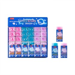 Gomme Planète Fluo Space Stars