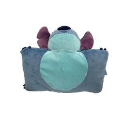 Coussin Peluche 2 en 1 Stitch Disney 3D