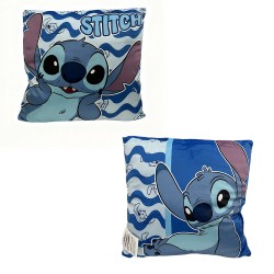 Coussin Stitch Carré Disney Bleu
