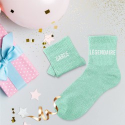 Chaussettes Paillettes Fantaisie Duo de Mots